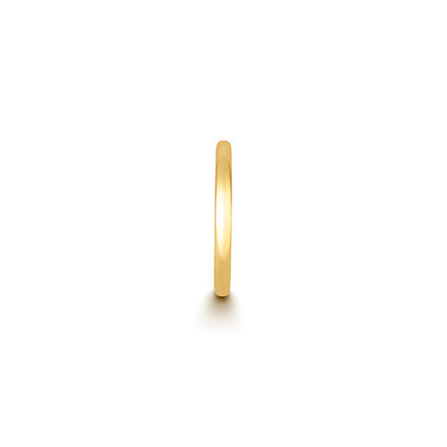 Small 12mm gold hoop earring