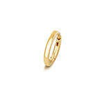 Premium quality 18ct yellow gold 6mm cartilage hoop