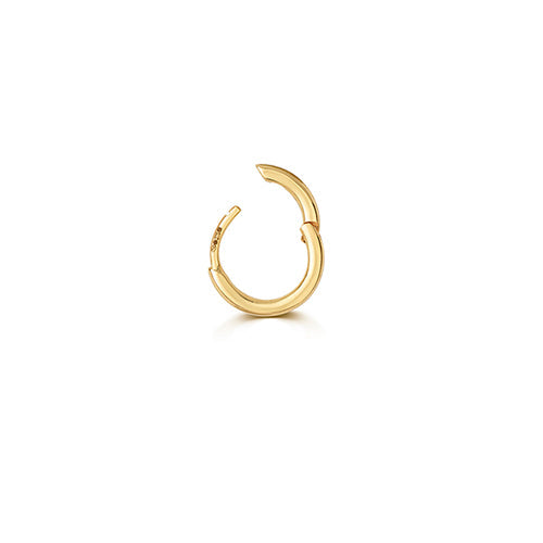 18ct yellow gold cartilage hoop earring