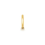 Dainty yet bold 18ct yellow gold cartilage clicker hoop