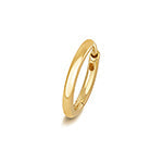 18ct gold 10mm round tube cartilage clicker