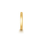 18ct yellow gold cartilage hoop clicker 10mm