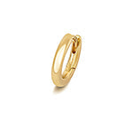 yellow gold 8mm cartilage hoop clicker