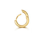 8mm gold cartilage hoop clicker earring
