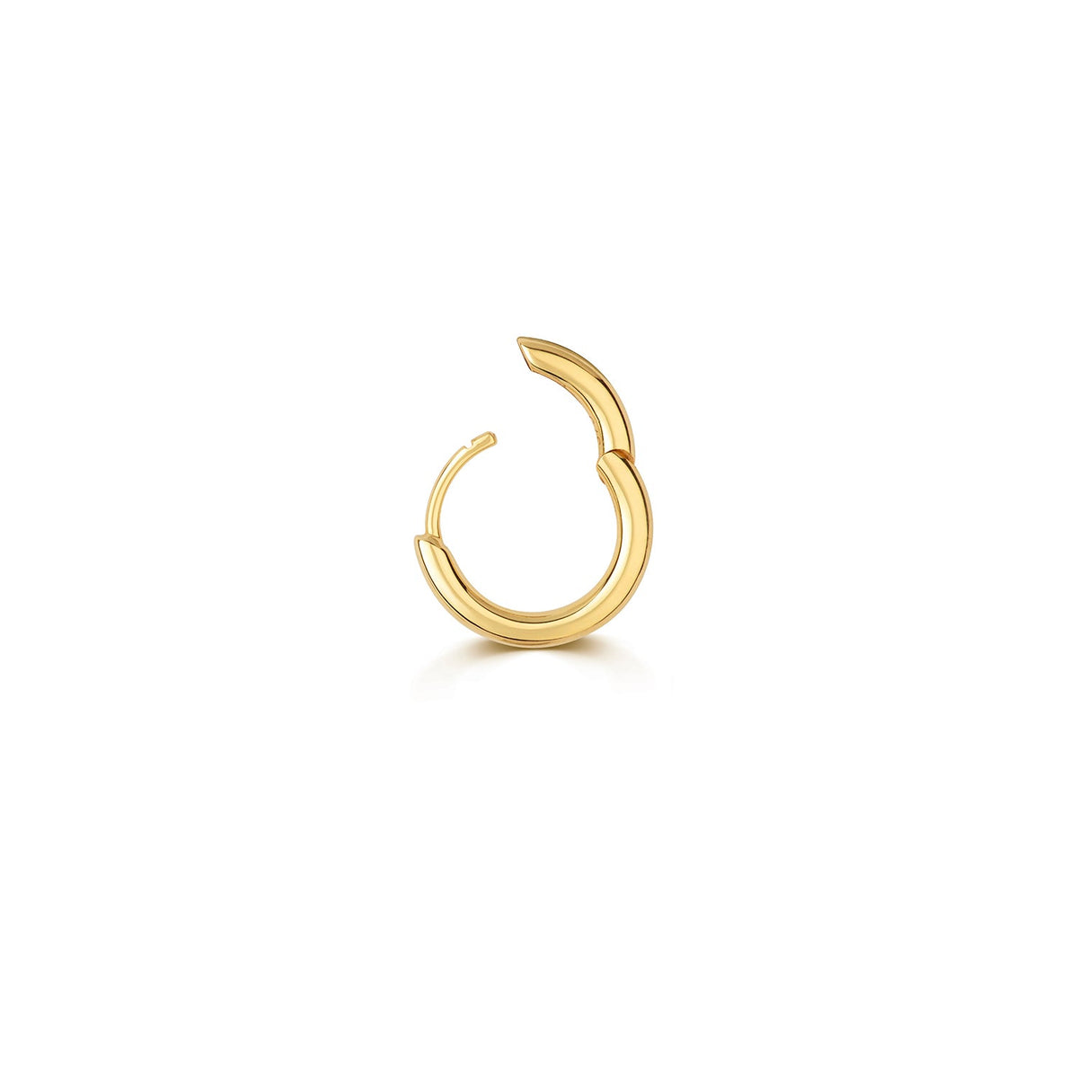 Gold cartilage hoop 10mm round tube