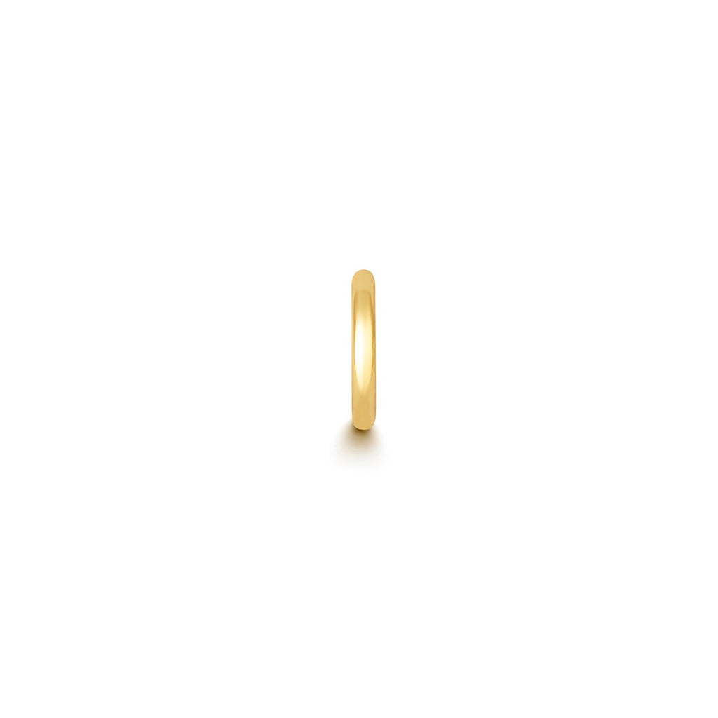 10mm gold hoop cartilage earring