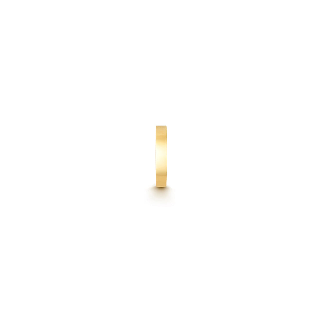 18ct gold small cartilage hoop