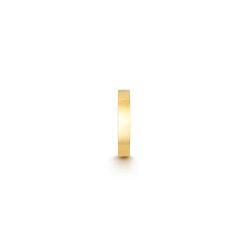 Stylish 18ct gold cartilage hoop