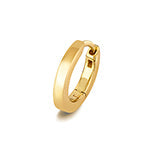 8mm gold cartilage hoop in clicker style