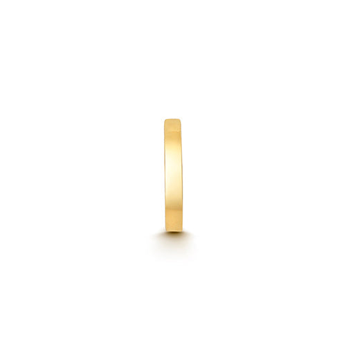 Elegant gold cartilage hoop clicker 8mm