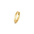 18ct yellow gold cartilage hoop 10mm square tube clicker