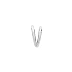 Béle fendue en or blanc 18 carats