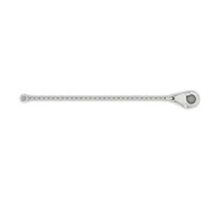 18ct White Gold chain extender 2 inches