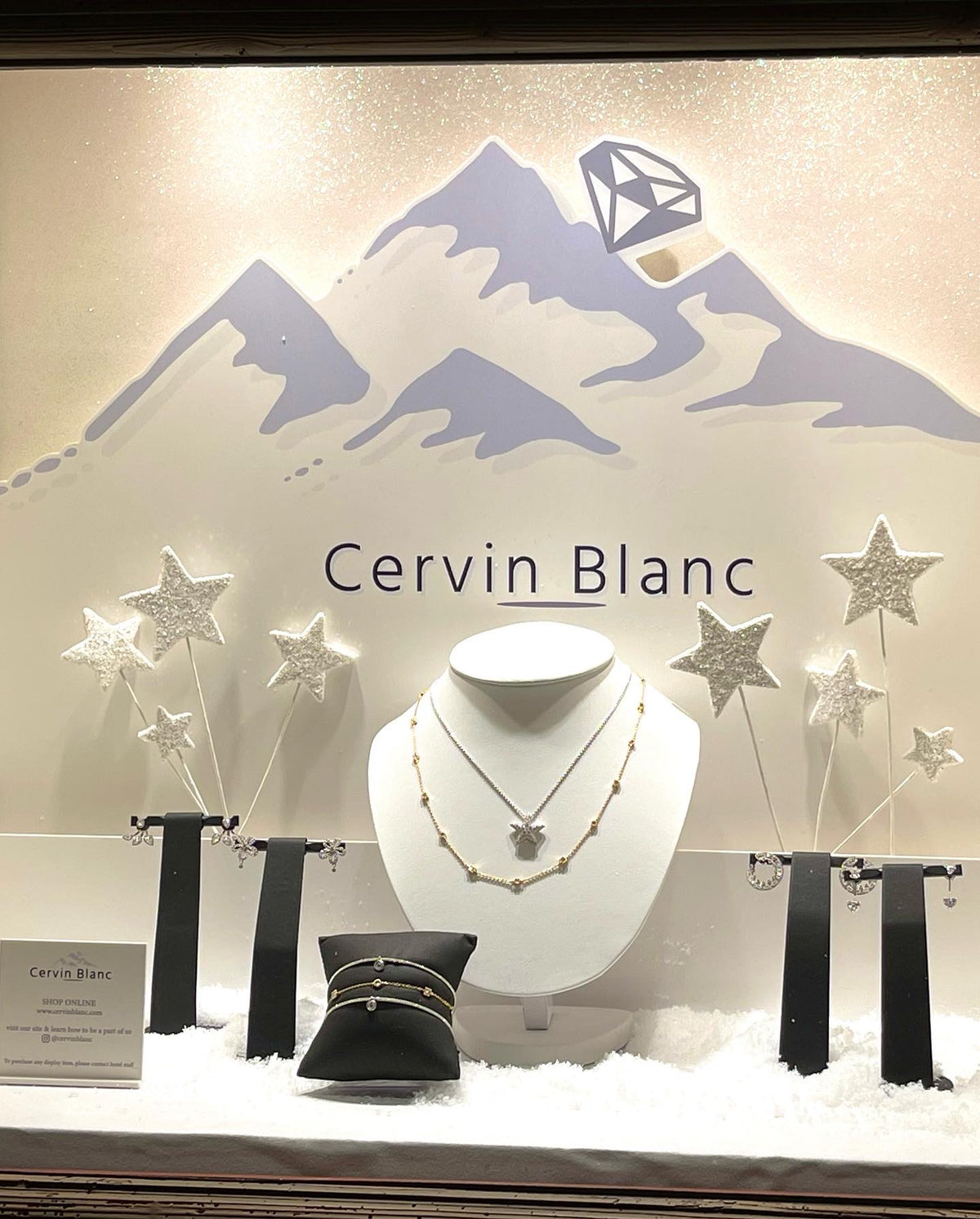 Gold and diamond jewellery 