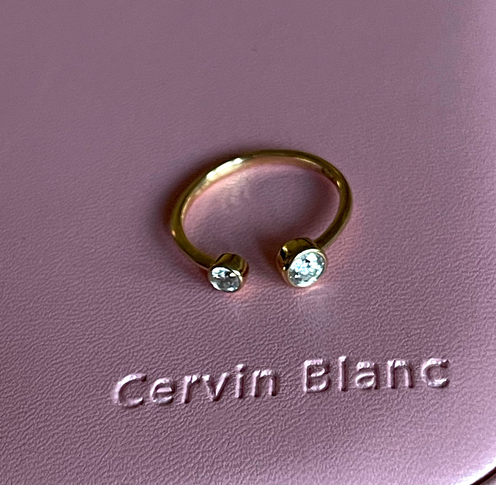 Handcrafted ‘You & I’ Diamond Promise Ring – For Couples Who Dare to Be Different