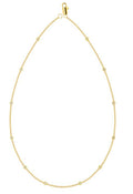 18ct yellow gold scatter diamond chain 