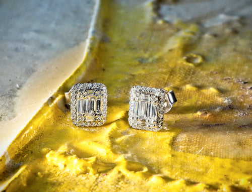 0.65ct Diamond Studs White Gold