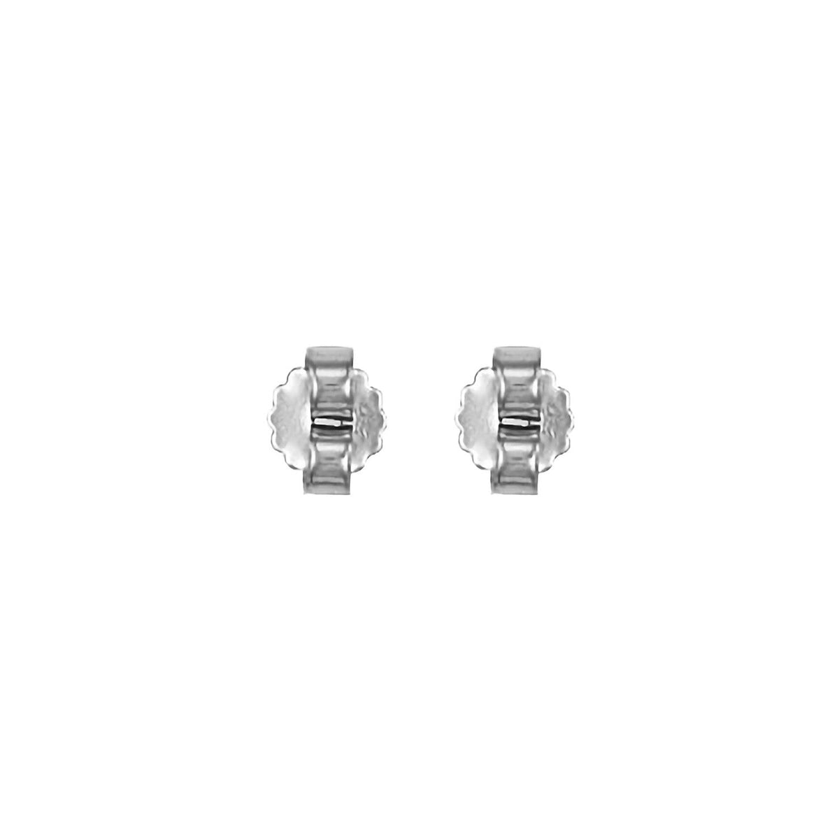 Papillons moyens en or blanc 18 carats (paquet de 3 paires)