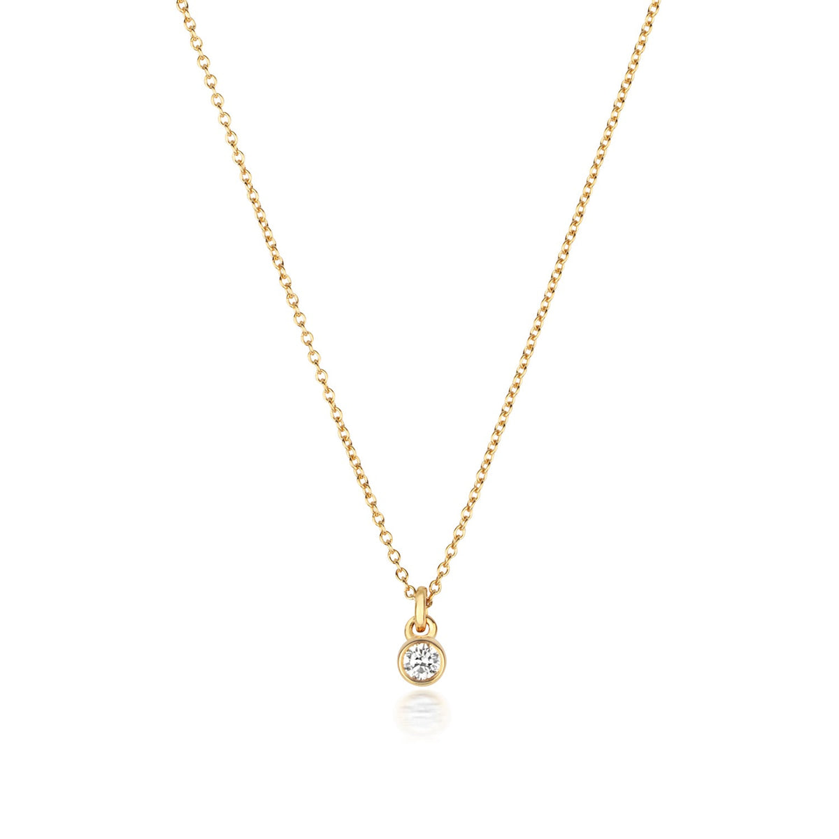 Collier rubis en or 18 carats serti de diamants