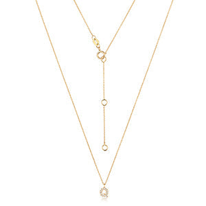 Cervin Blanc DIAMOND INITIAL Q NECKLACE IN 18CT GOLD