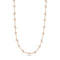  COLLANA DIAMOND Bubble By The Yard IN ORO ROSA 18CT