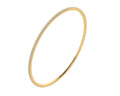 18ct Yellow Gold Diamond Slip on Bangle 1.20ct