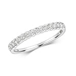  ANELLO CON DIAMANTI IN ORO BIANCO 18KT