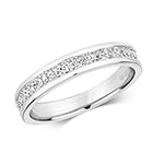 Fine diamond eternity ring