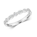 DIAMOND RING IN 18CT WHITE GOLD
