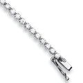 18ct White Gold 3.00ct Diamond Tennis Bracelet