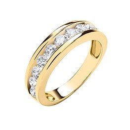 18ct Yellow Gold 1.00ctw Diamond Eternity  Ring
