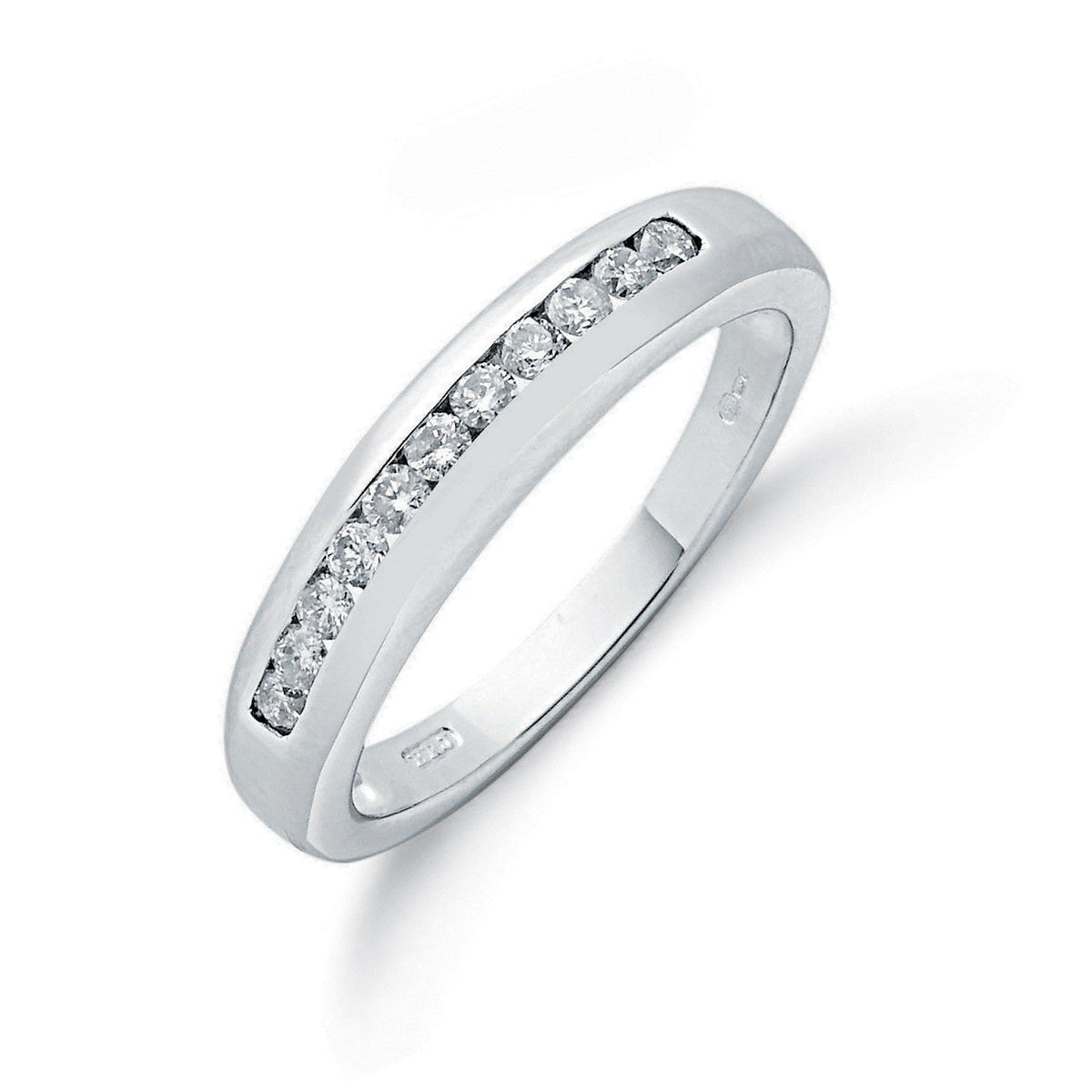 0.25ct diamond eternity ring in 18ct white gold
