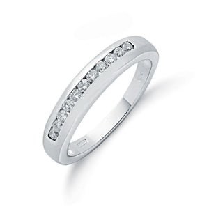 18ct White Gold 0.25ctw Diamond Eternity Ring