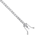 18ct White 4 claws 3.00ct Diamond Tennis Bracelet