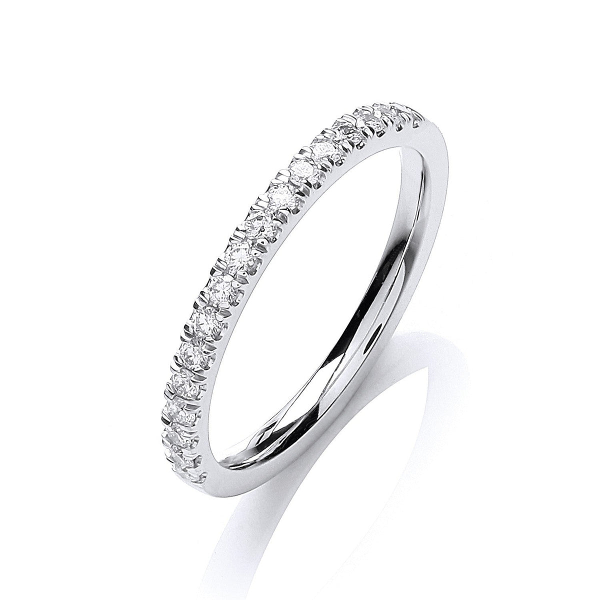 18ct White Gold 0.25ct Ring - No Certificate