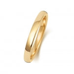 18CT GOLD 2MM SOFT COURT MEDIUM WEDDING RING