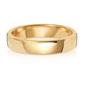 Bague de mariage en or 18 carats, 4 mm, modèle Soft Court Light