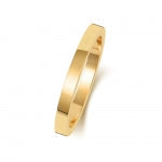 18CT GOLD 2MM FLAT FLAT MEDIUM WEDDING RING